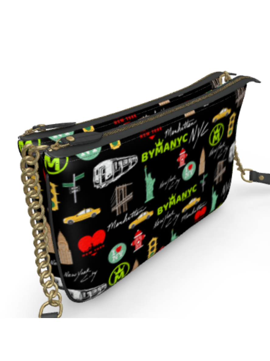 Vegan Bag NOIR COUTURE – BYMANYC ® New York Luxury Eco Design - My Men's Shop
