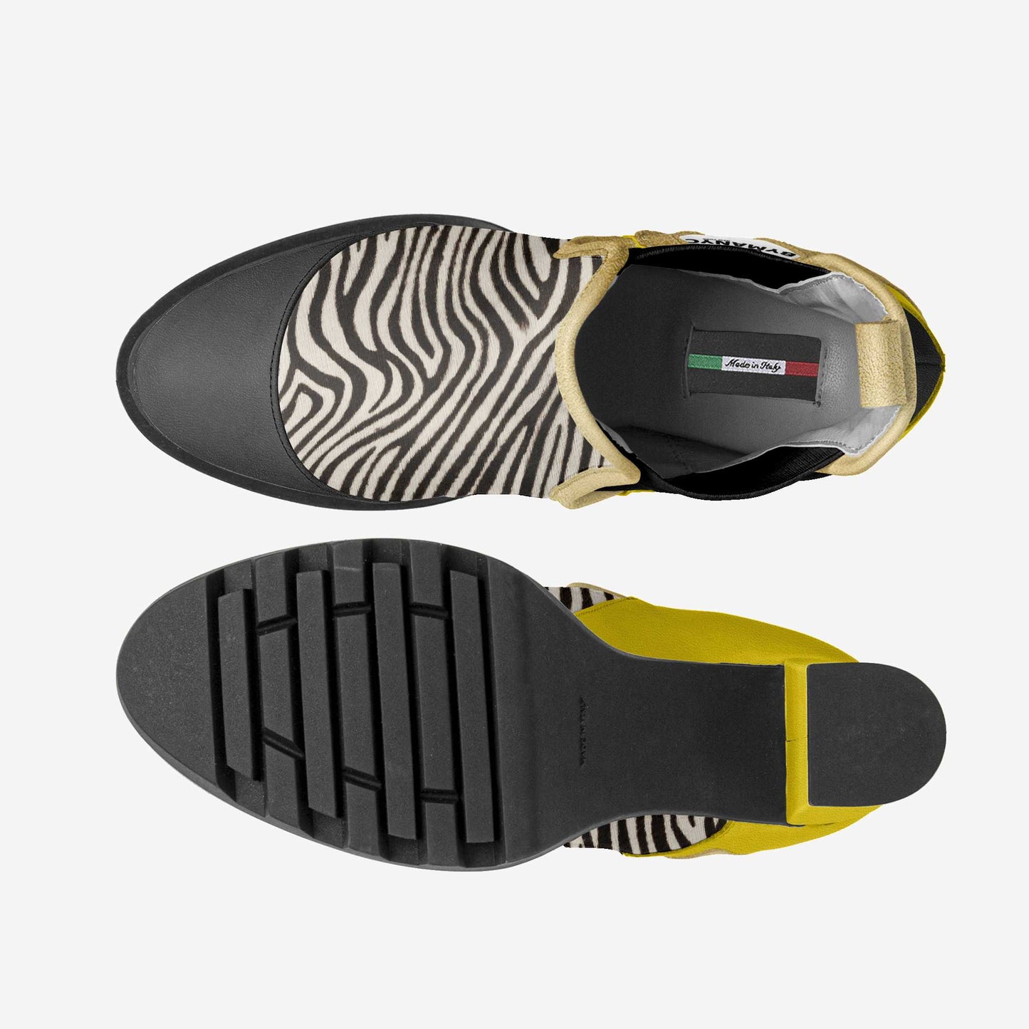 Bota Vegana Elástica de Diseño BYMANYC ® New York Urban Black