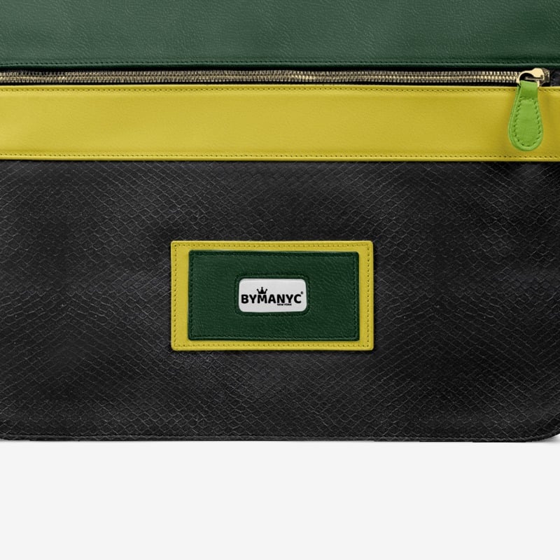 Vegan Executive Messenger Bag 16” | BYMANYC ® New York Crafted in Italy - My Men's Shop