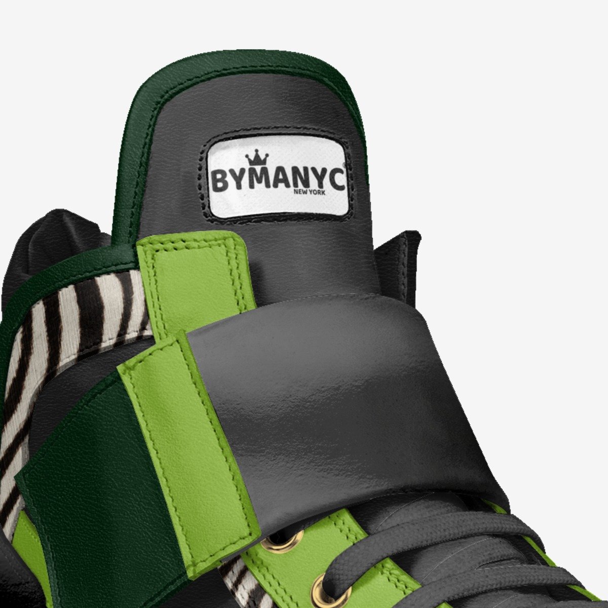 Vegan High-Top BYMANYC ® New York Broadway Nocturne - My Men's Shop