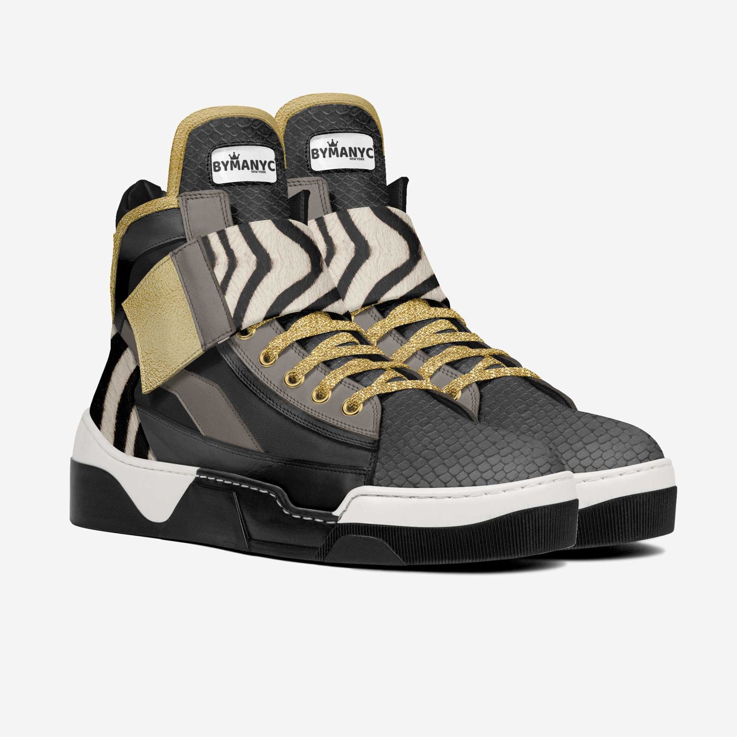 Vegan High-Top BYMANYC ® New York Chelsea Art Pulse - My Men's Shop