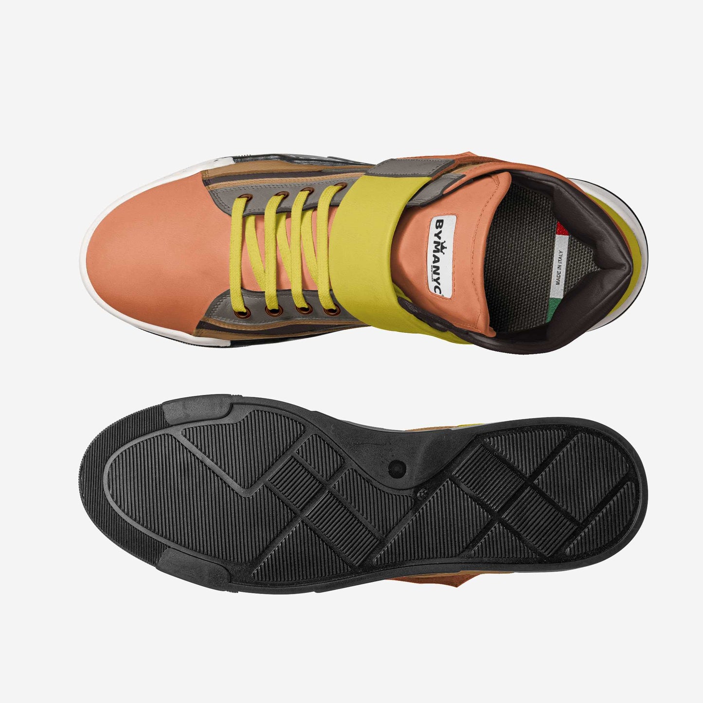 Vegan High-Top BYMANYC ® New York Fifth Avenue Rise - My Men's Shop