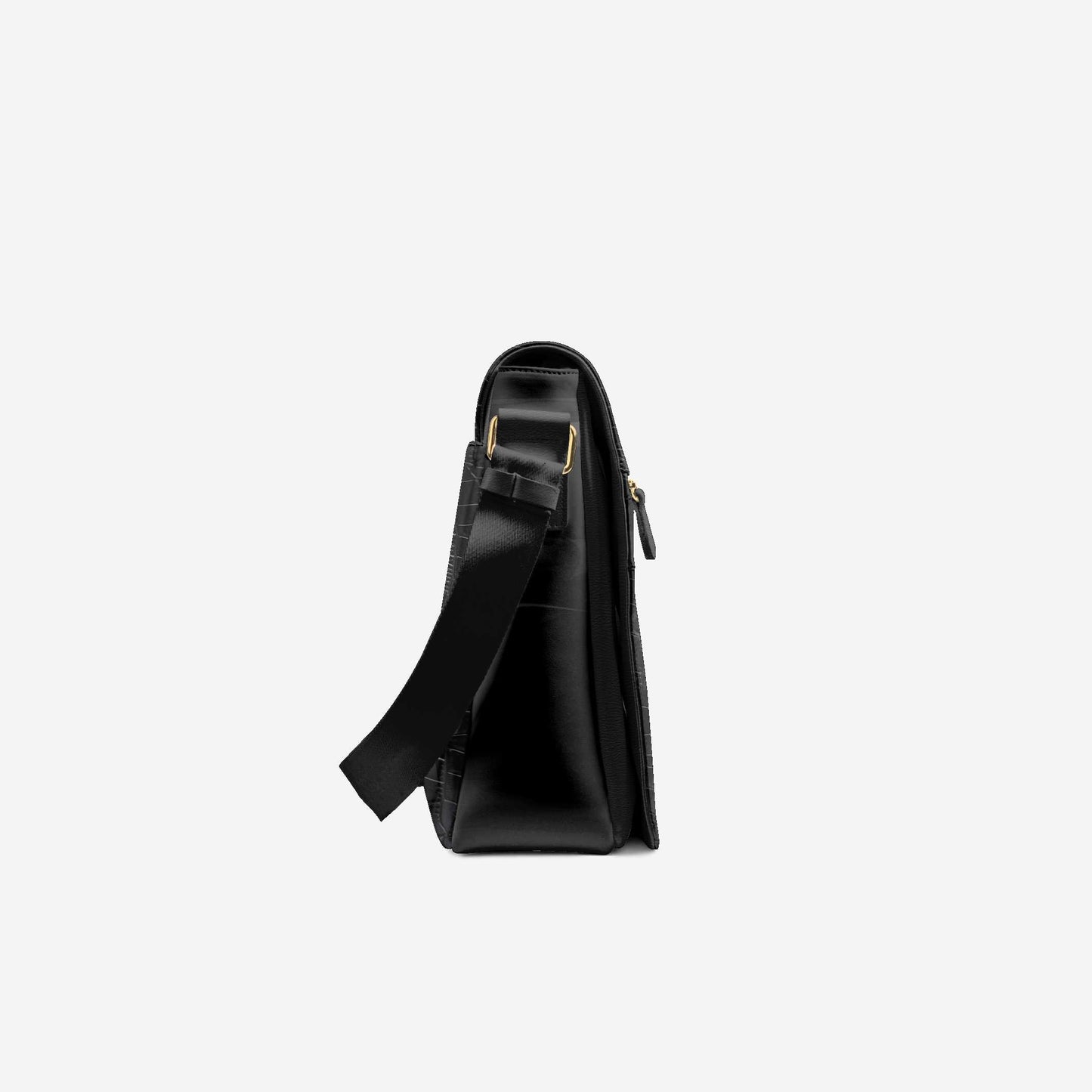 Vegan Luxe City Messenger Bag 16” | BYMANYC ® New York Milano Street Edge - My Men's Shop
