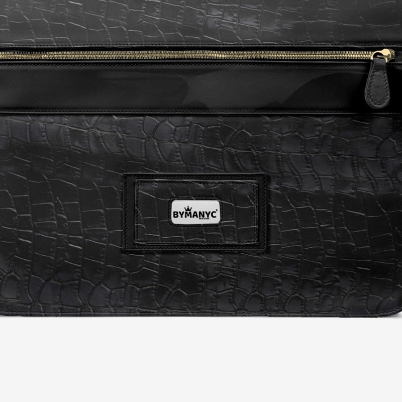 Vegan Luxe City Messenger Bag 16” | BYMANYC ® New York Milano Street Edge - My Men's Shop