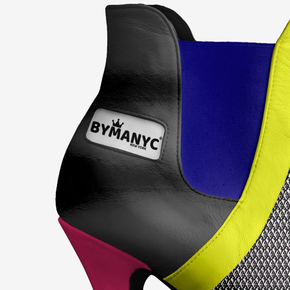 Vegan Platform Boots BYMANYC® New York Urban Chic Black - My Men's Shop