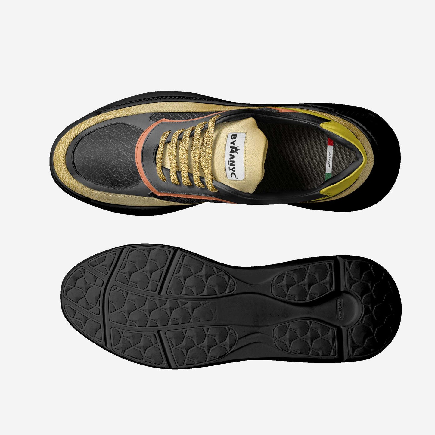 Vegan Sneakers BYMANYC ® New York Times Square Lights - My Men's Shop