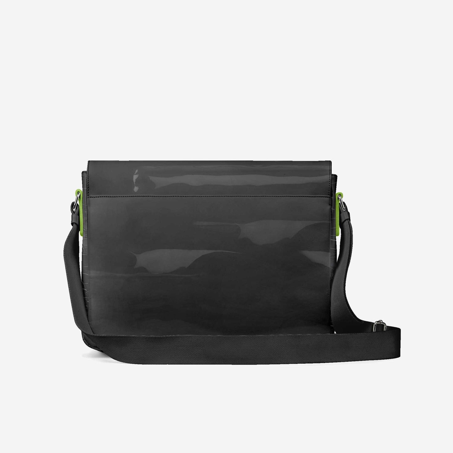 Vegan Urban Stripe Messenger Bag 16” | BYMANYC ® New York Downtown Edge - My Men's Shop