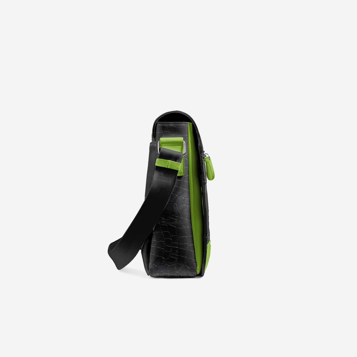 Vegan Urban Stripe Messenger Bag 16” | BYMANYC ® New York Downtown Edge - My Men's Shop