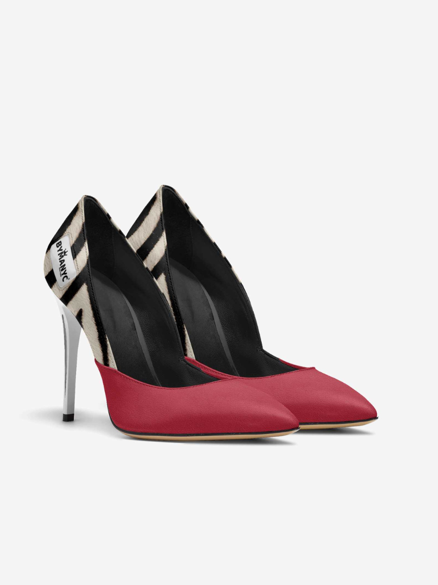 Vegan Women’s Stiletto Shoe BYMANYC ® New York – SOHO Midnight Edge - My Men's Shop