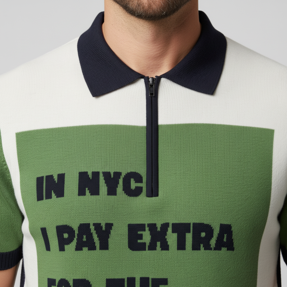 WALL STREET Cashmere Polo BYMANYC ® New York - My Men's Shop
