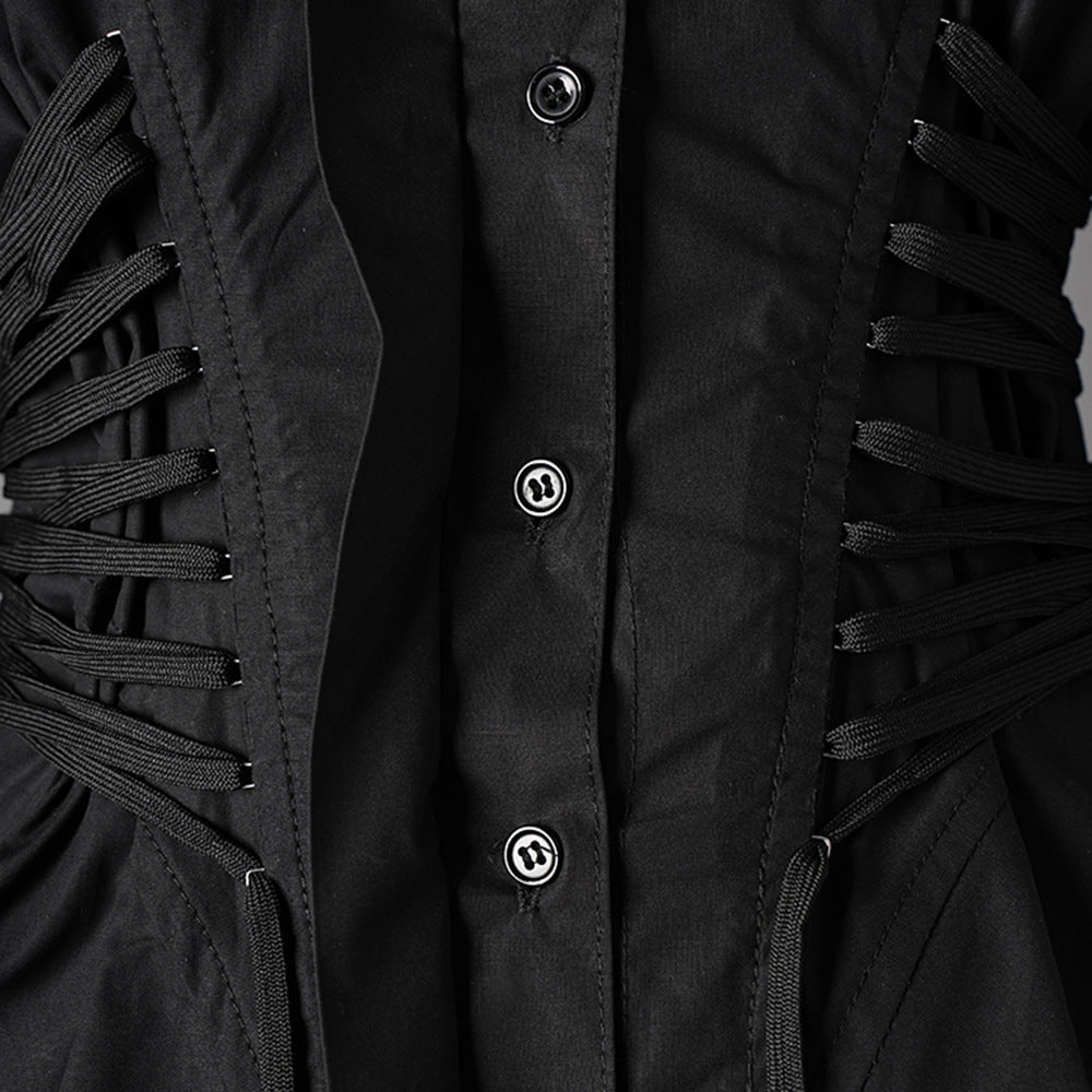 Waist-Tied Irregular Shirt, Hudson Yards | Women - BYMANYC ® New York - My Men's Shop