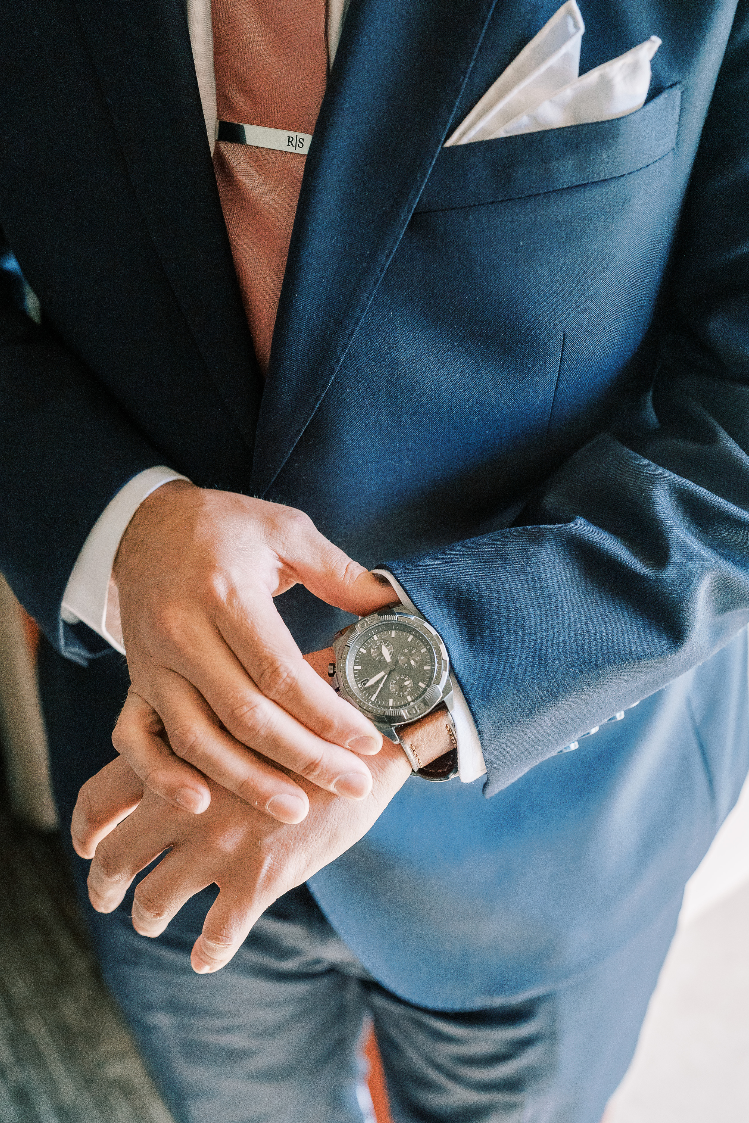 Luxurious Navy Blue Italian Cut Suit - My Men's Shop