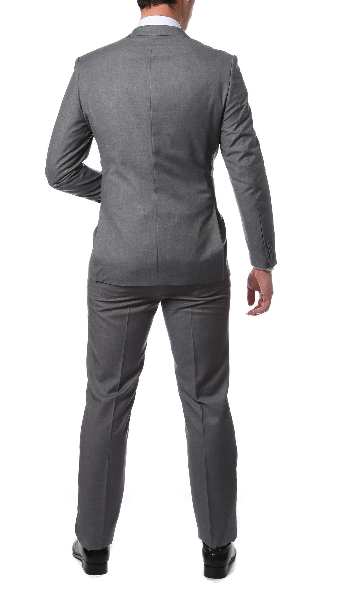 ZNL101 Light Grey Slim Fit Modern Men's 2 pc Suit