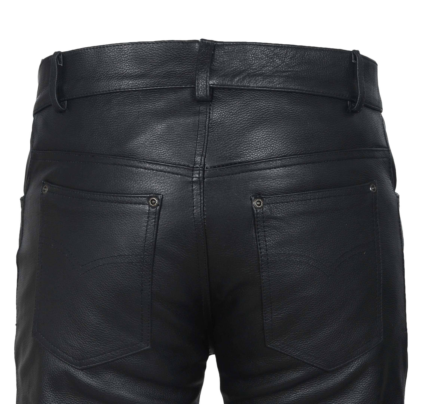 DALLX Leather Motorbike Pants - My Men's Shop