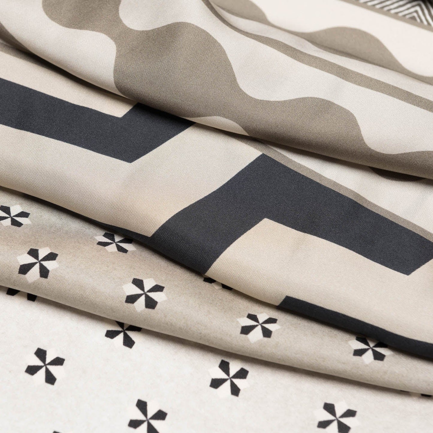 Atri - Long Silk Scarf - Sand - My Men's Shop