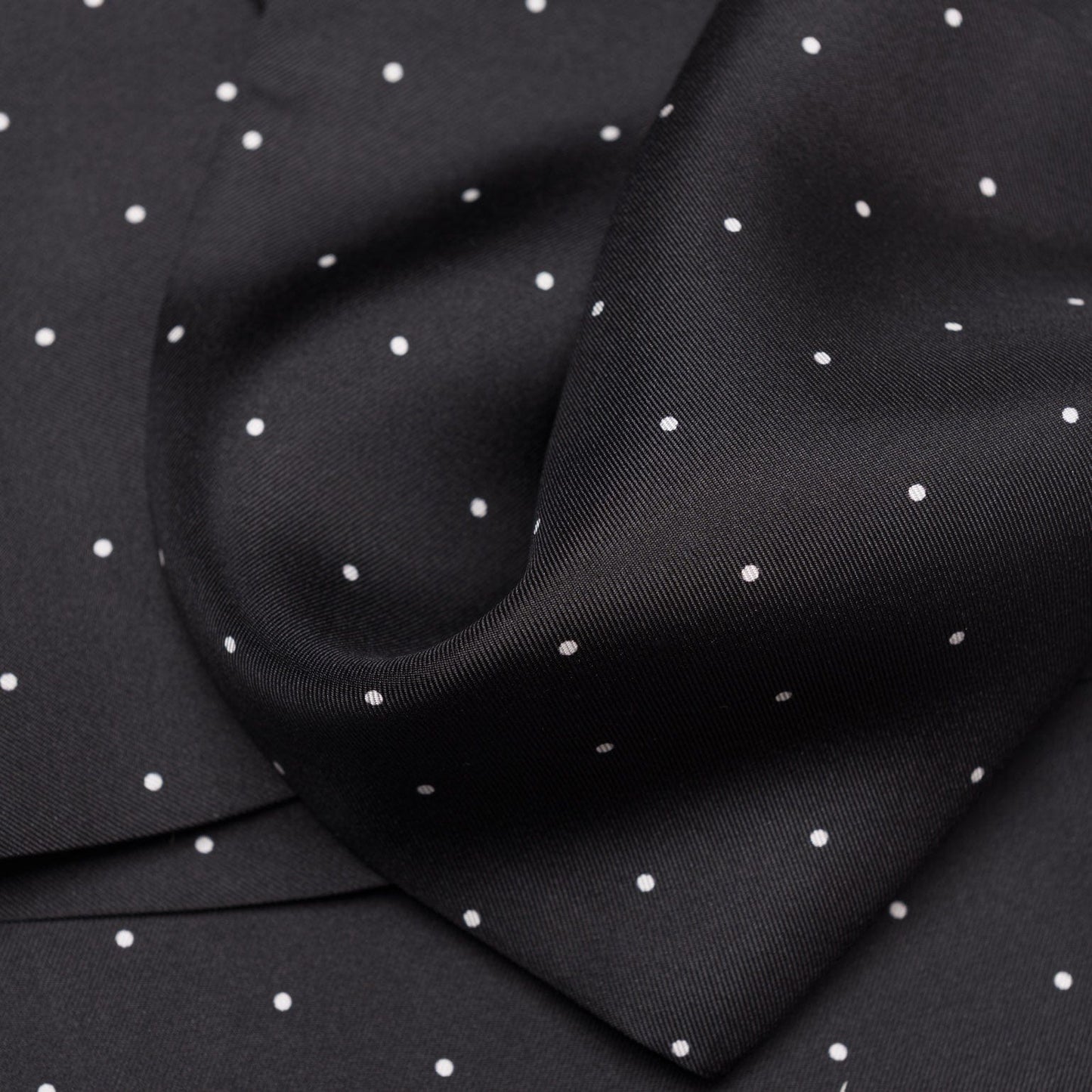 Savona - Slim Silk Scarf - Black - My Men's Shop