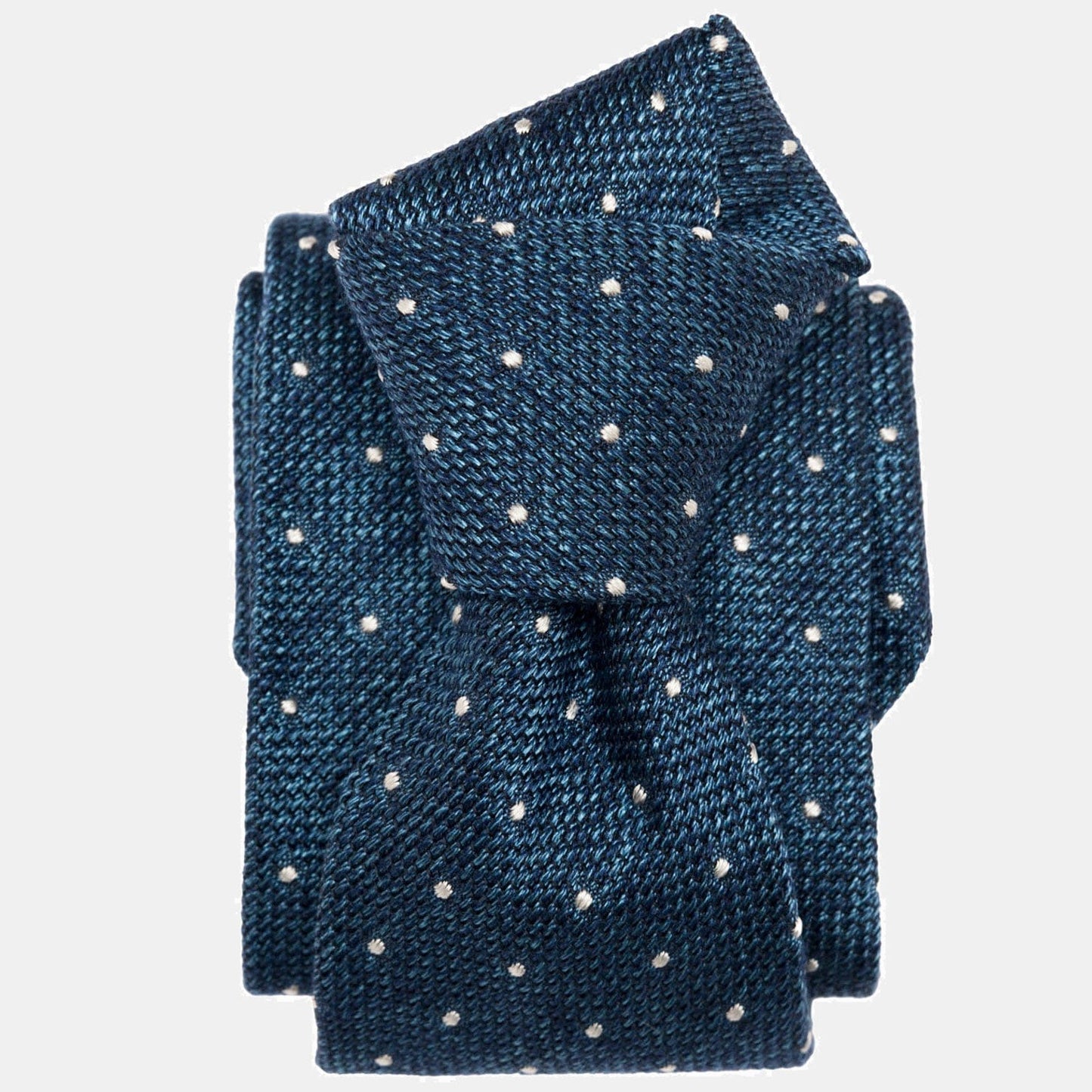 Mattei - Silk Grenadine Tie - Blue - My Men's Shop