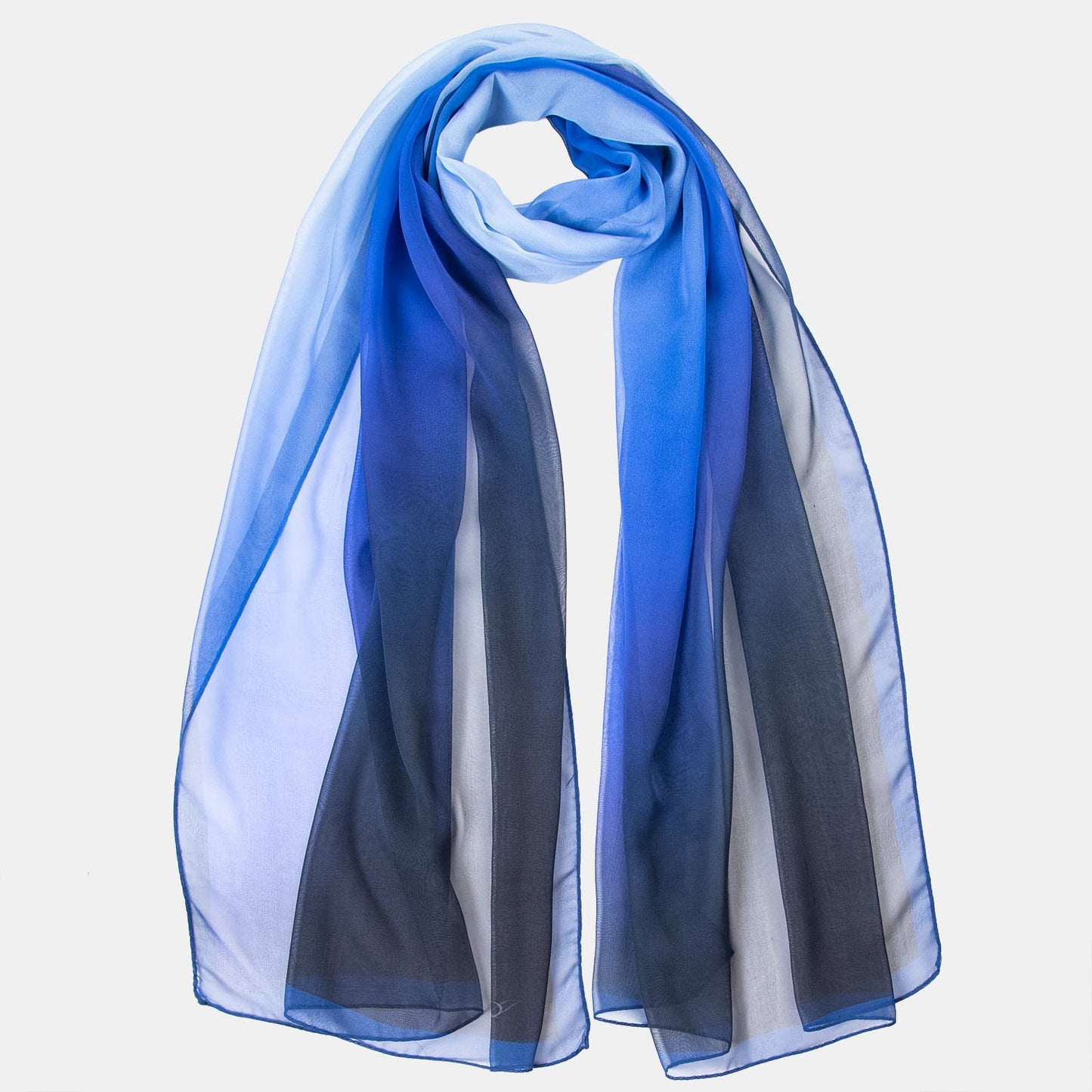 Sophia - Silk Scarf Shawl - Cobalt Blue - My Men's Shop