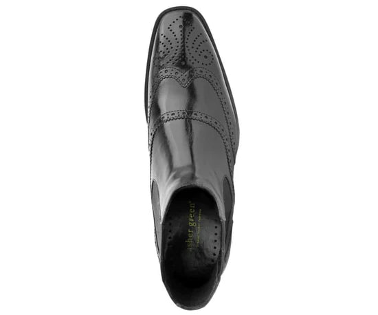 ASHER GREEN - AG2632 LEATHER WING TIP BOOT - My Men's Shop