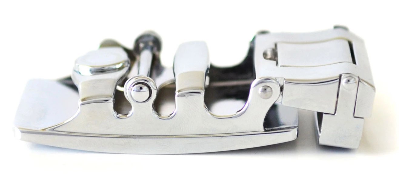 Brushed Steel Railtek™ Belt Buckle - My Men's Shop