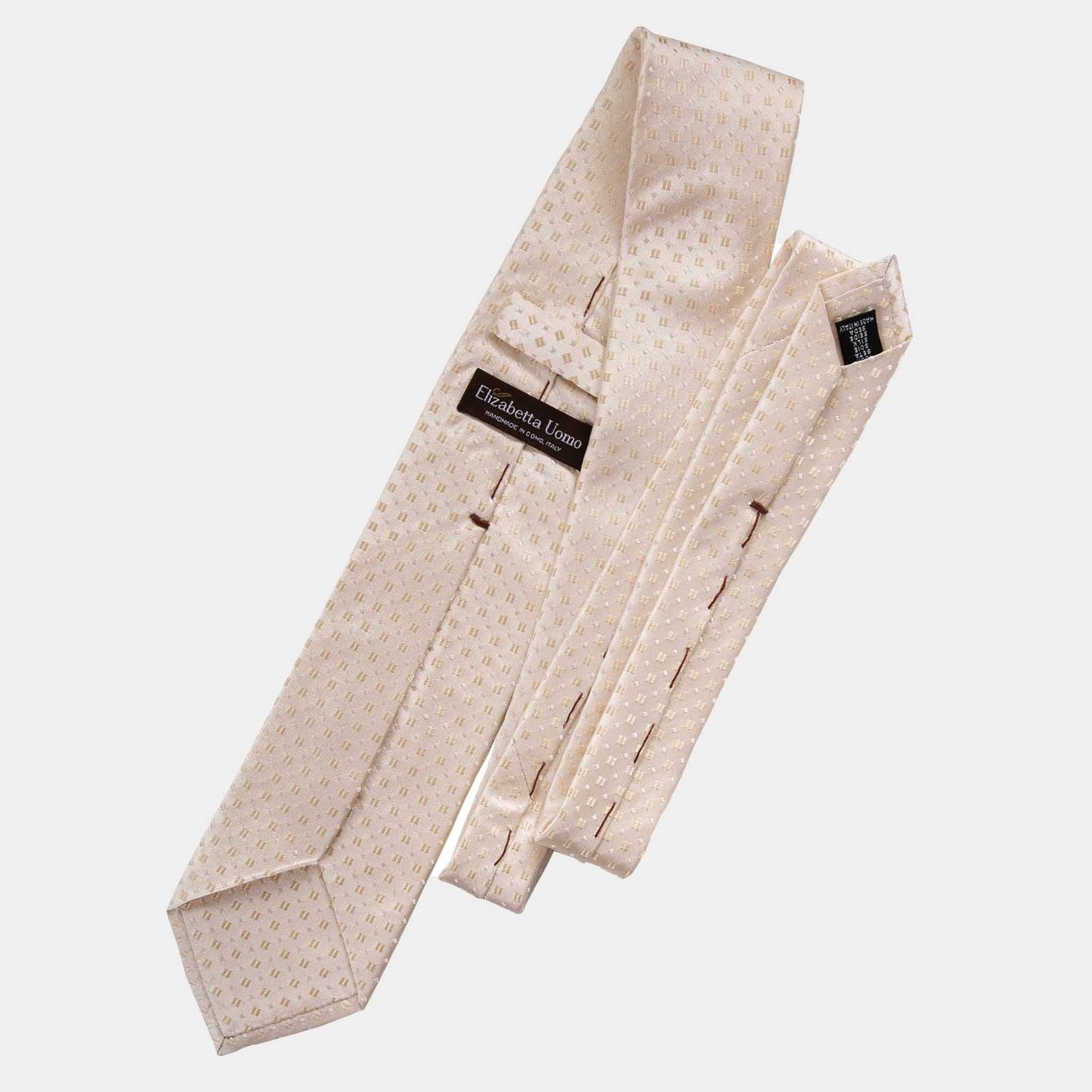 Barbera - Silk Jacquard Tie - Champagne - My Men's Shop