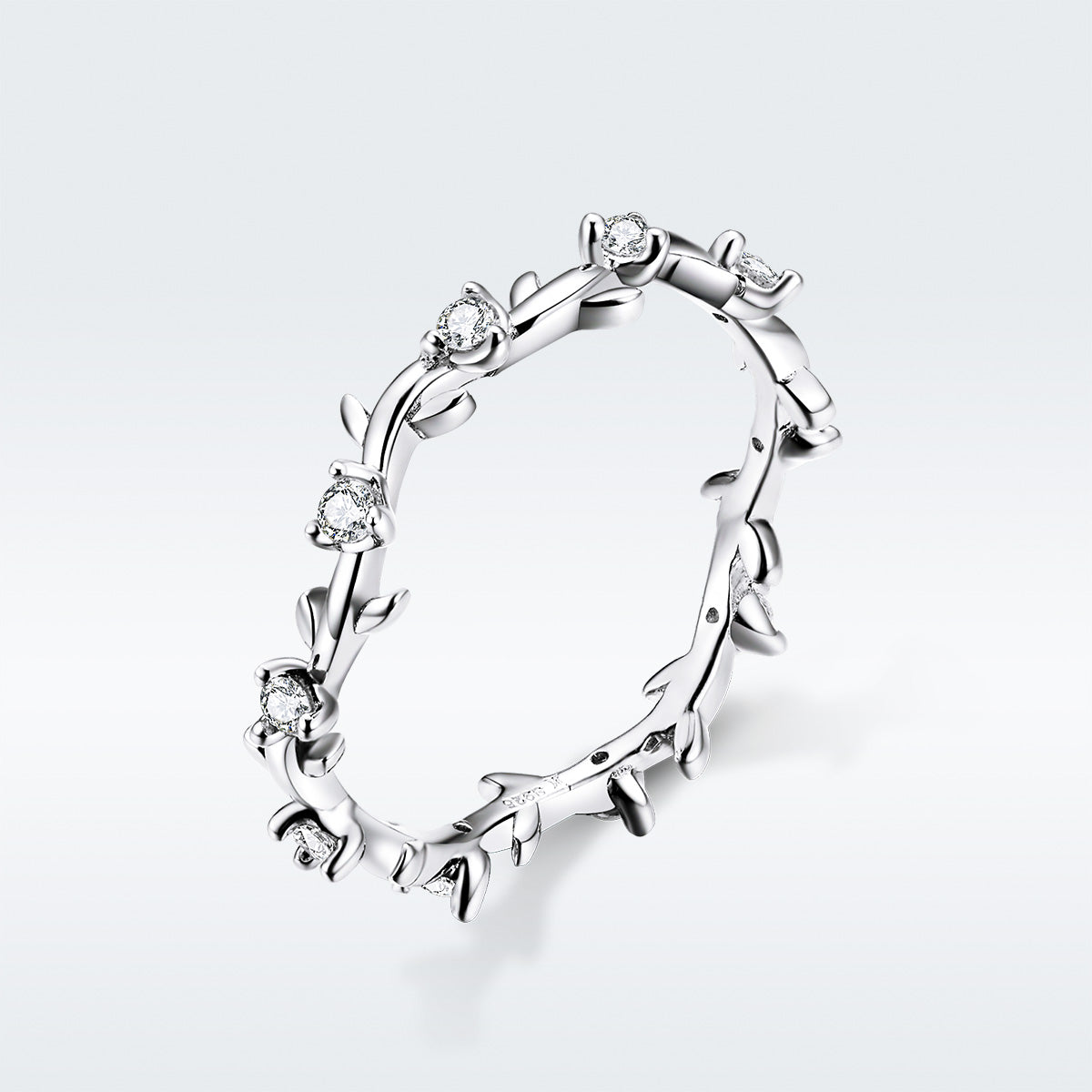 Anillo de Plata Fina 925 Talla 6.0 para Mujer