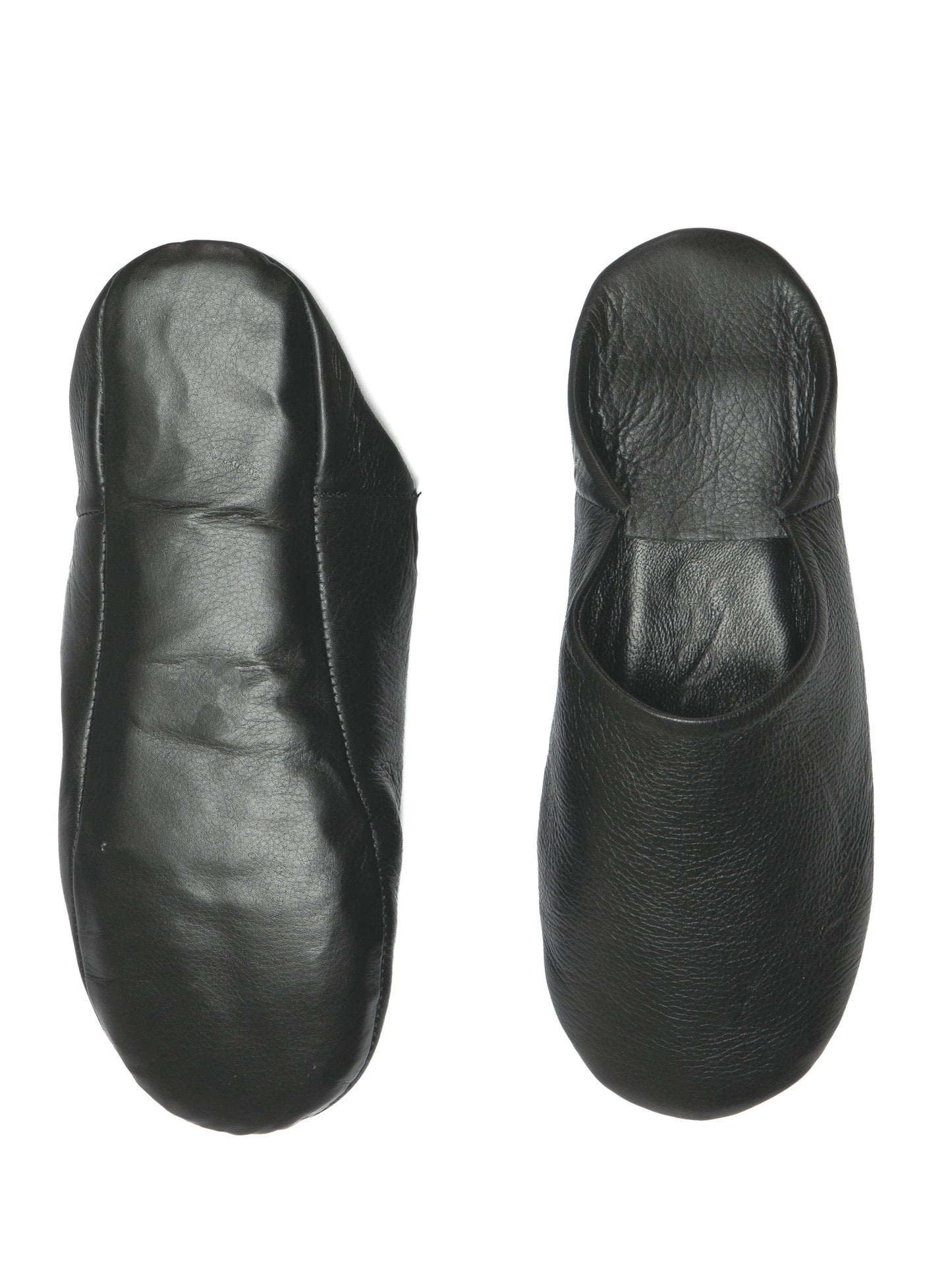 Mystic Noir - Leather Slippers - My Men's Shop