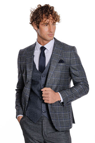 Ty-1422 MENS VESTED SUIT - My Men's Shop