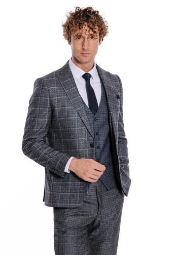 Ty-1422 MENS VESTED SUIT - My Men's Shop
