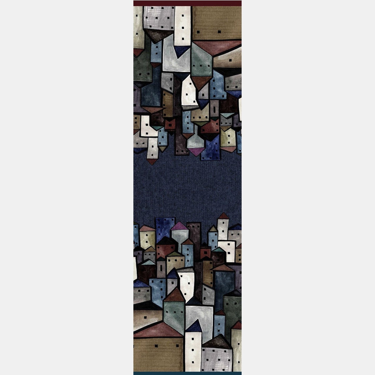 Villaggio - Wool Scarf - Navy - My Men's Shop