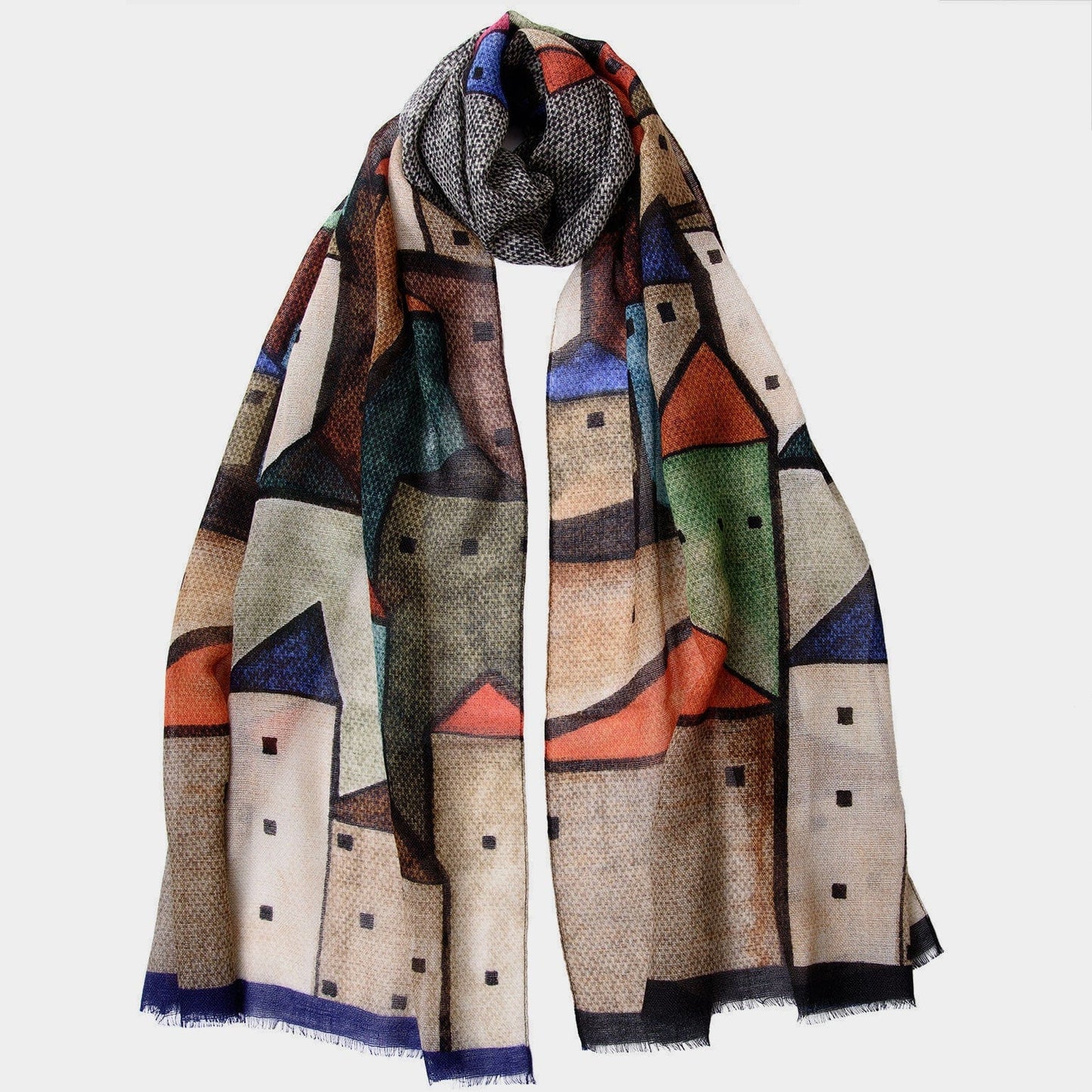 Villaggio - Wool Scarf - Tan - My Men's Shop