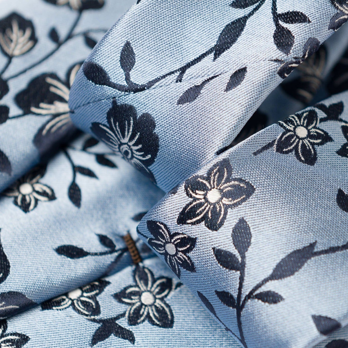 Silvio - Silk Jacquard Tie - Sky Blue - My Men's Shop