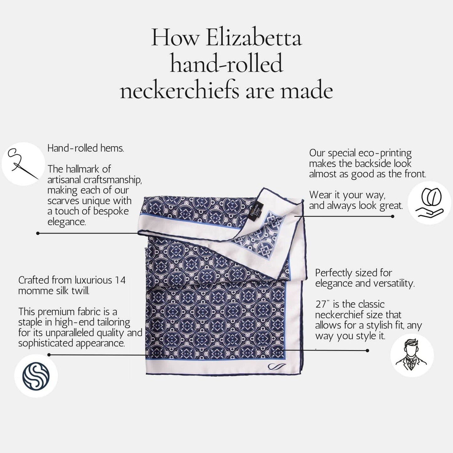 The Harbinger of Autumn - Silk Neckerchief