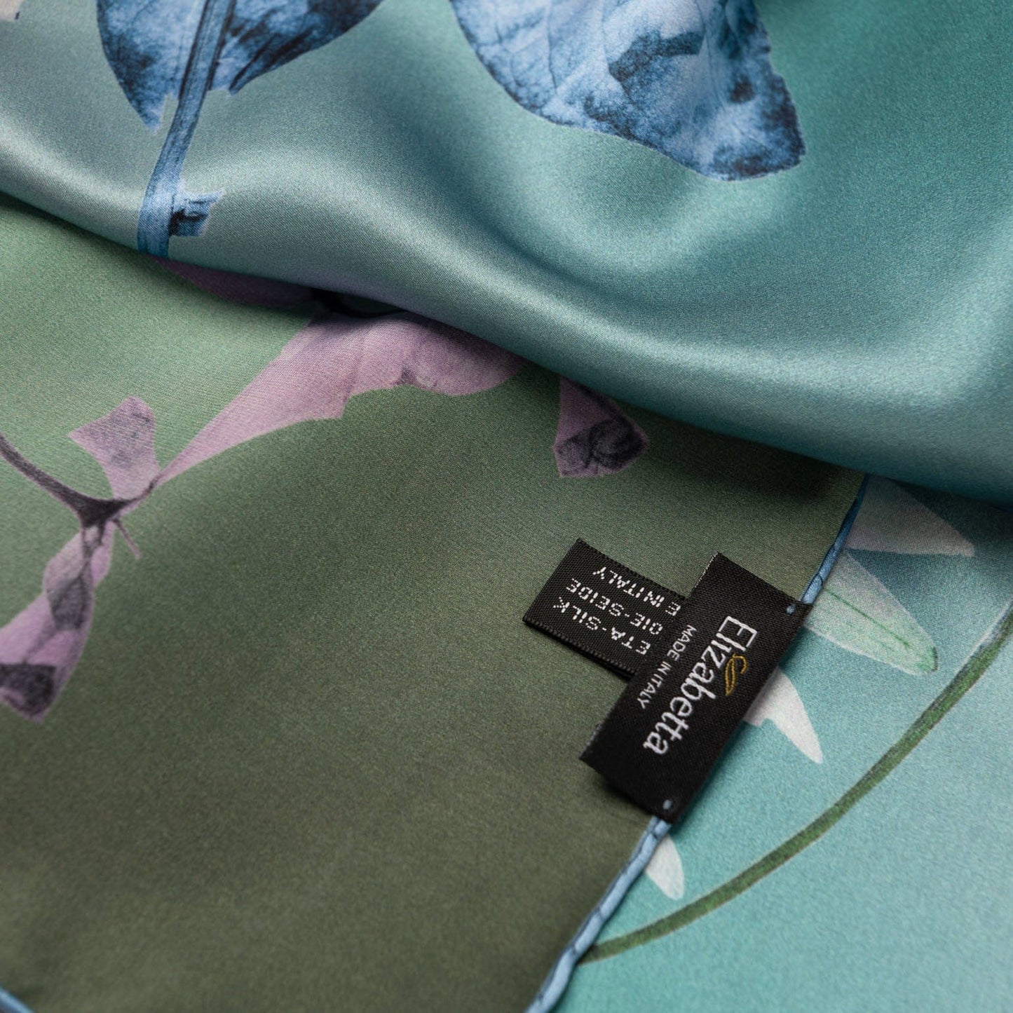 Cristina - Silk Foulard - Laurel Green
