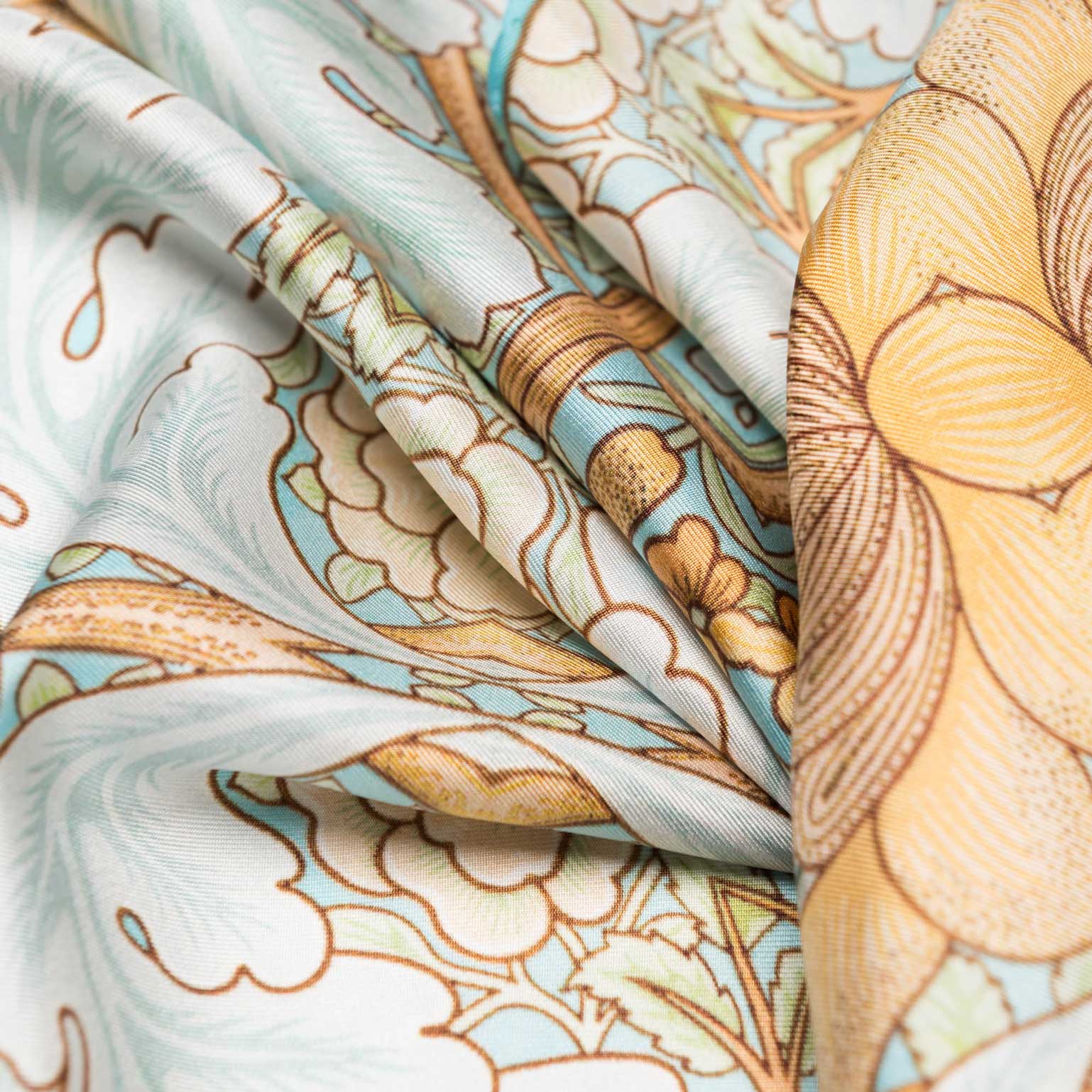 Londra - Silk Pocket Square - Aqua - My Men's Shop