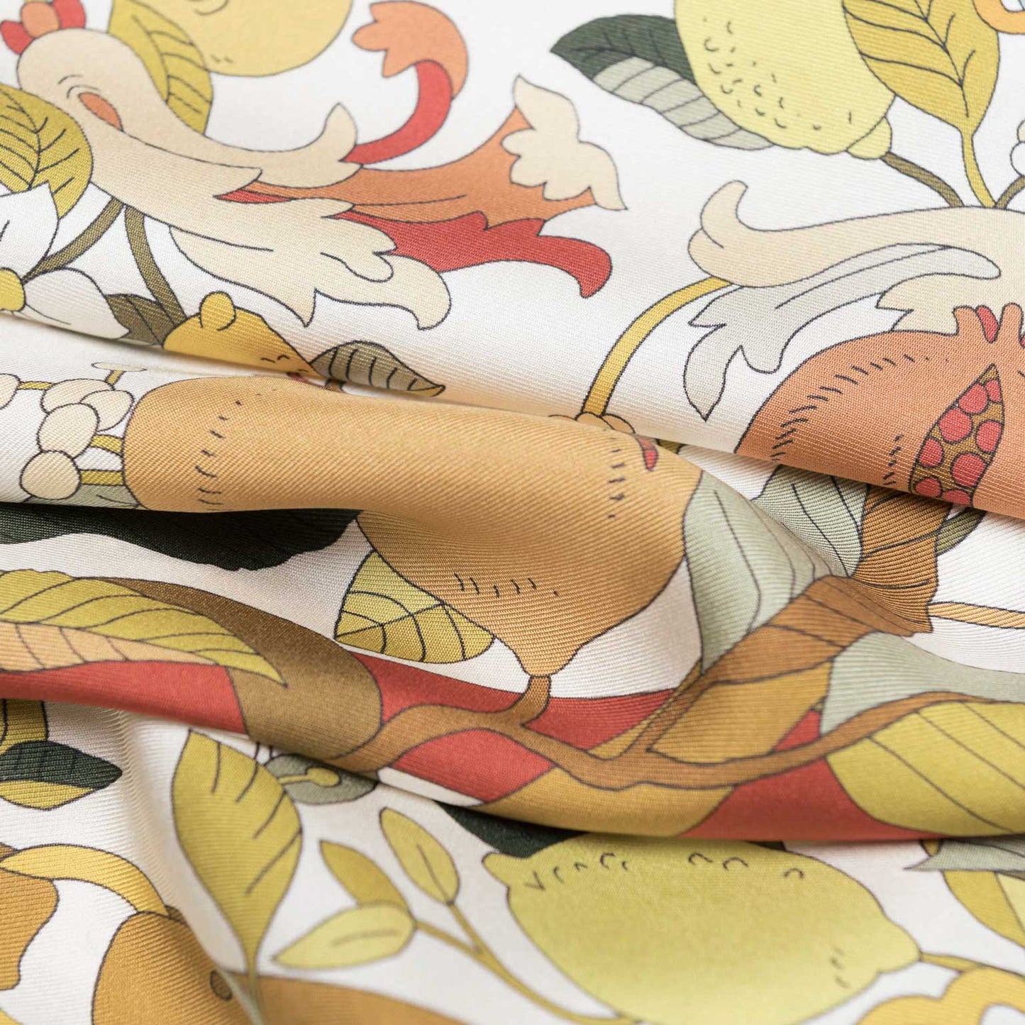 Anthea - Silk Foulard - Ivory - My Men's Shop