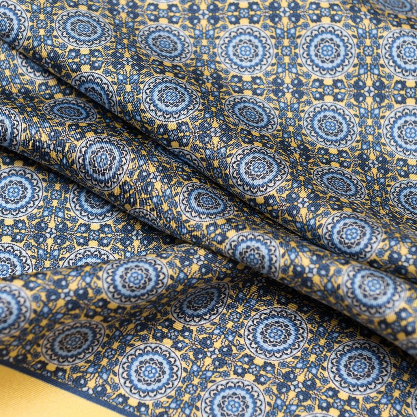 Lucca - Silk Neckerchief - Yellow - My Men's Shop