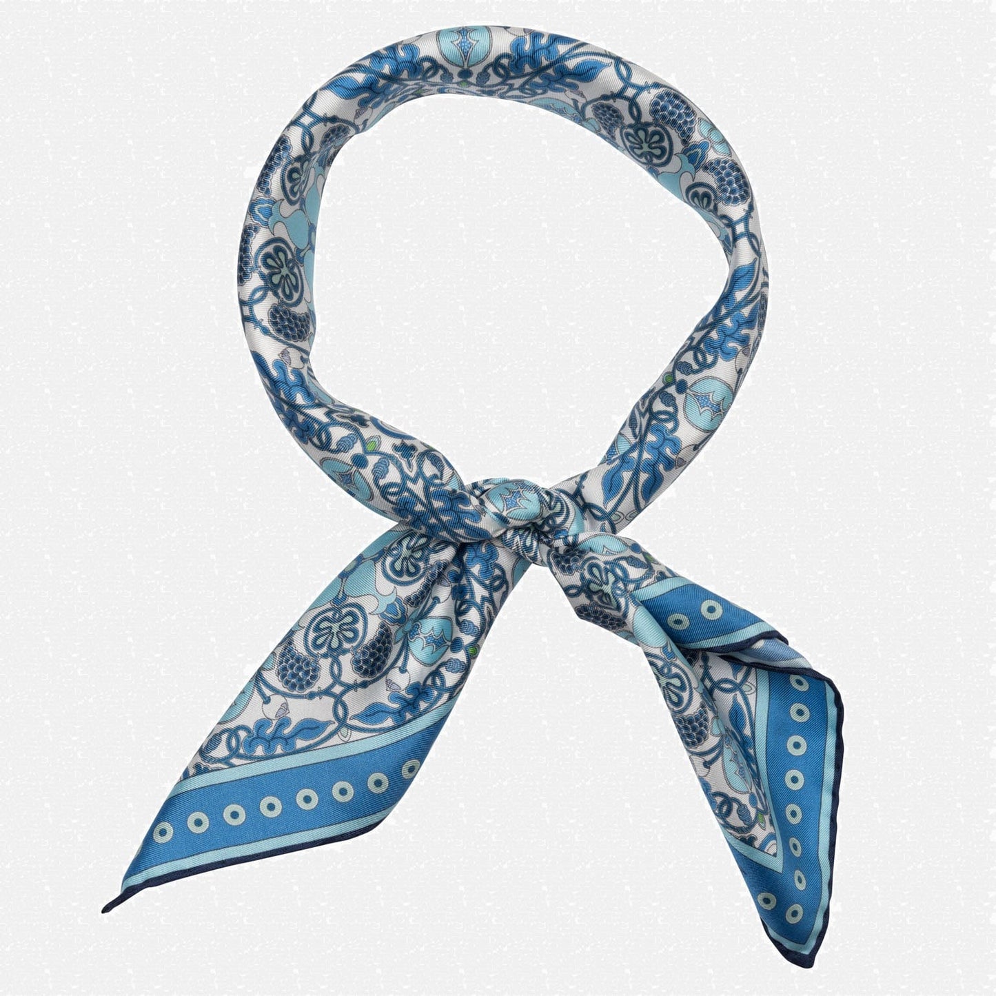 Barbaresco - Silk Neckerchief - Blue - My Men's Shop
