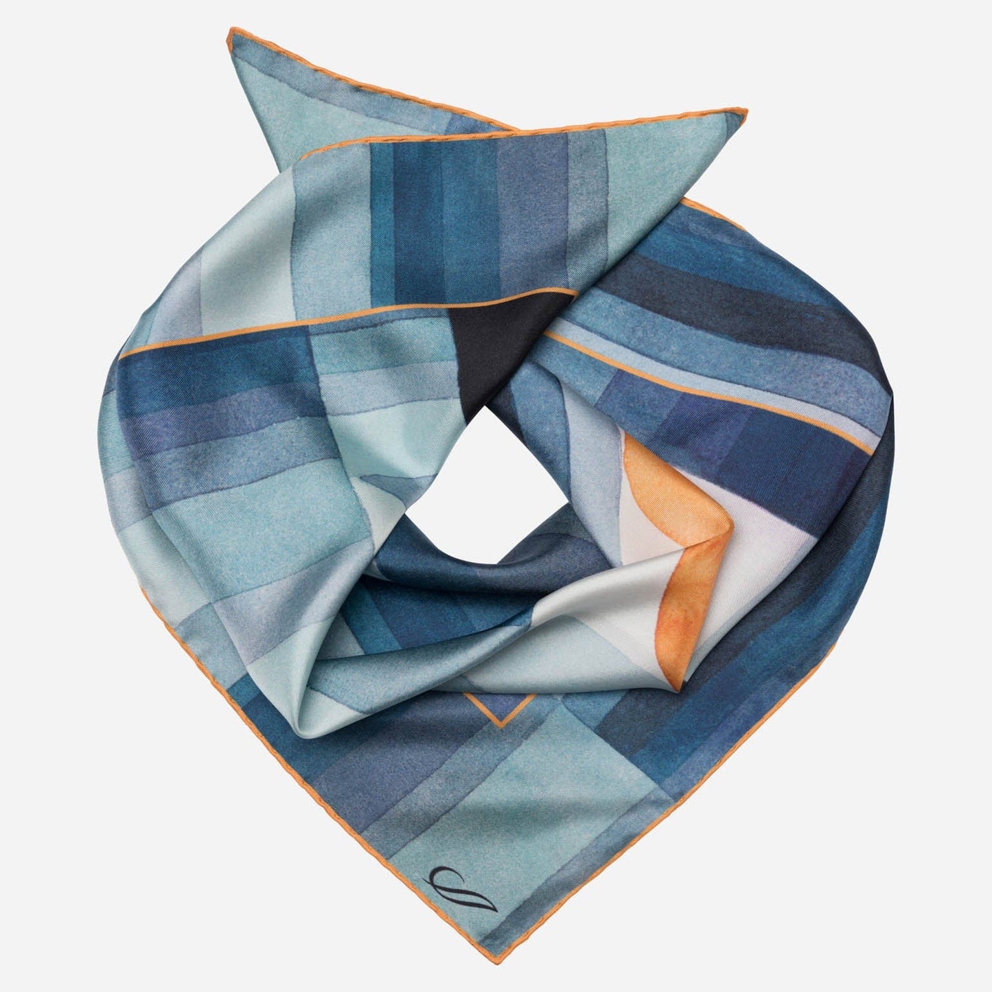 The Harbinger of Autumn - Silk Neckerchief