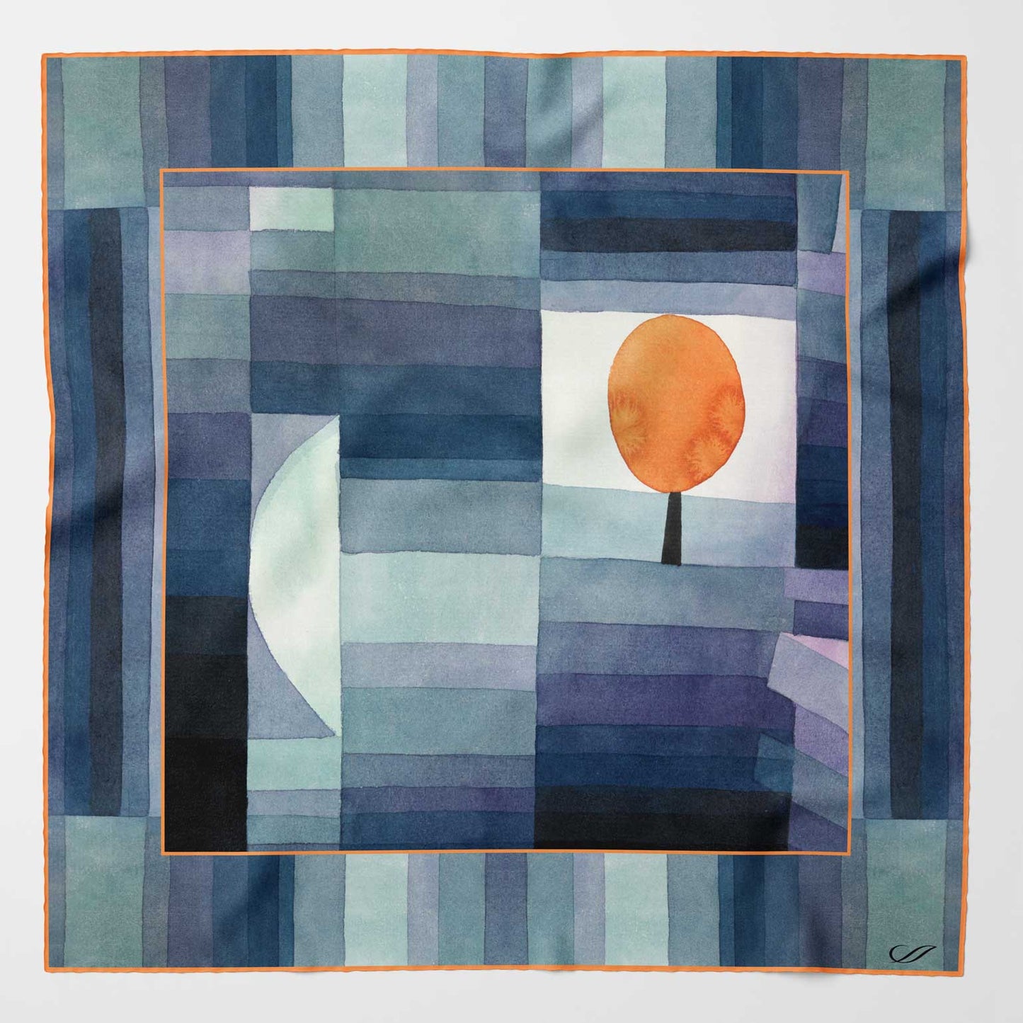 The Harbinger of Autumn - Silk Neckerchief