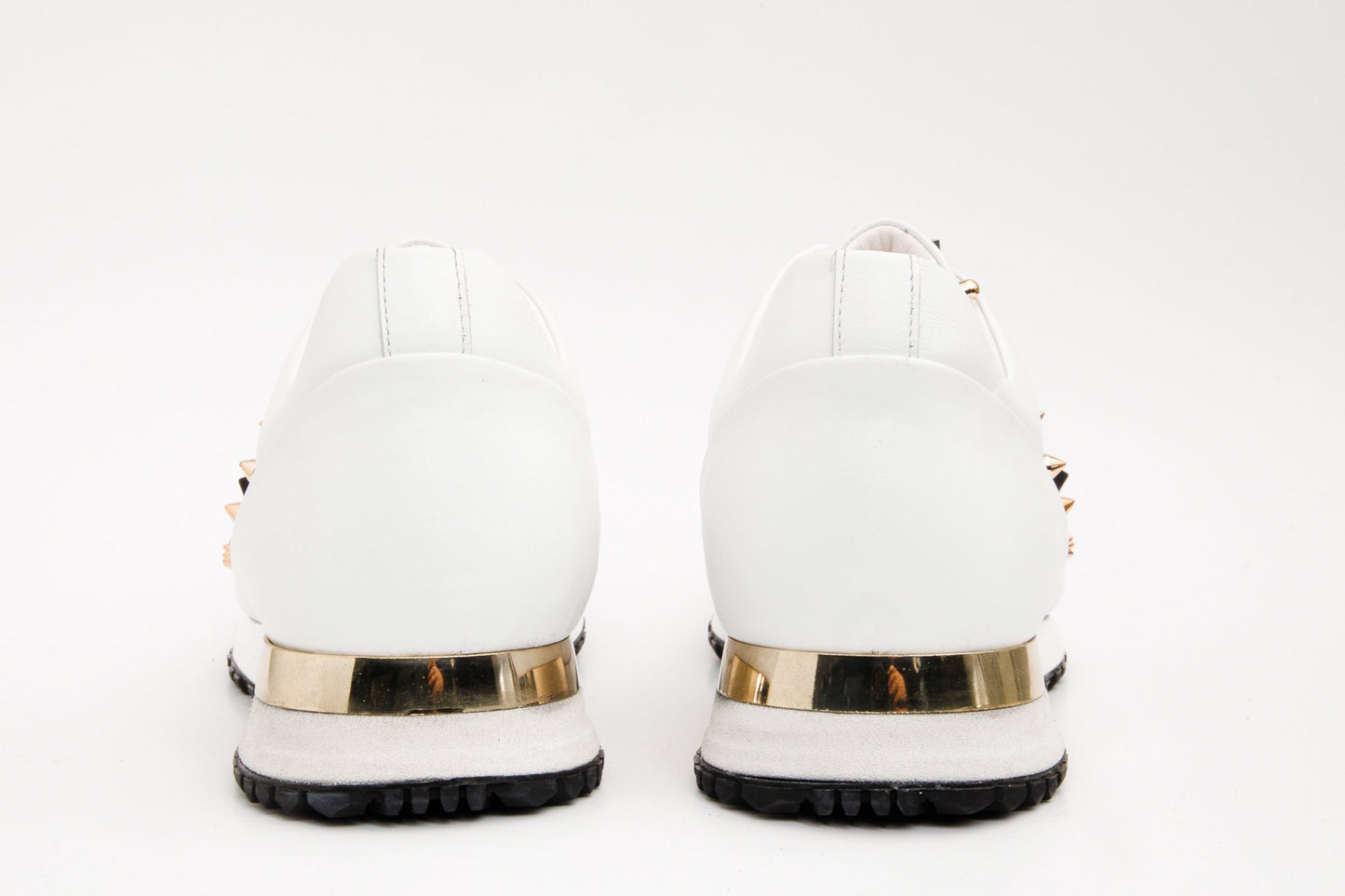 The Infanta White Spike Leather Women Sneaker Limited Edition