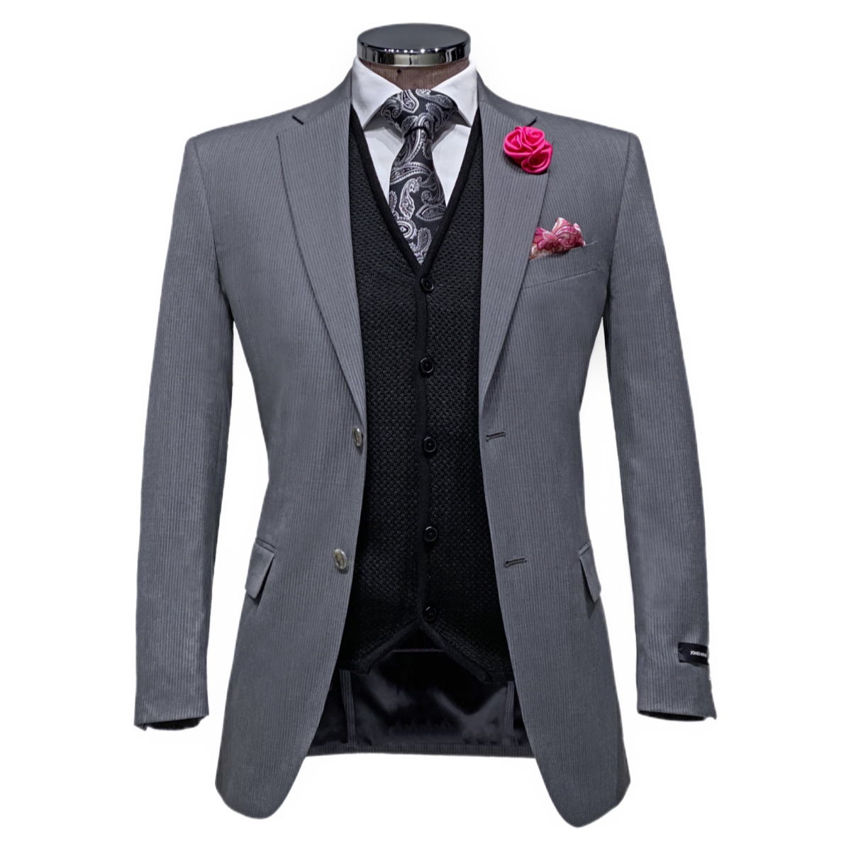 Dexter Pinstriped Suit - My Men's Shop