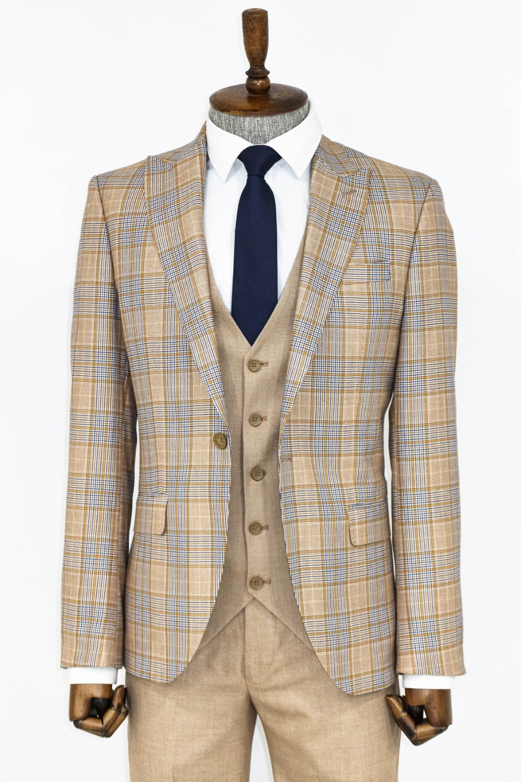 Ty-1422 MENS VESTED SUIT - My Men's Shop