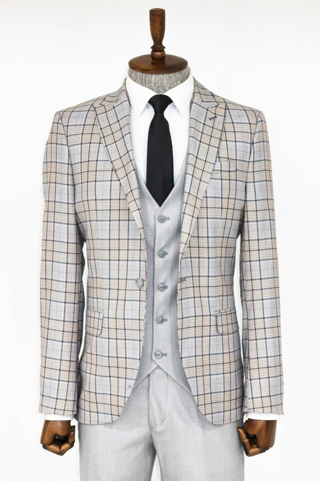 Ty-1422 MENS VESTED SUIT - My Men's Shop