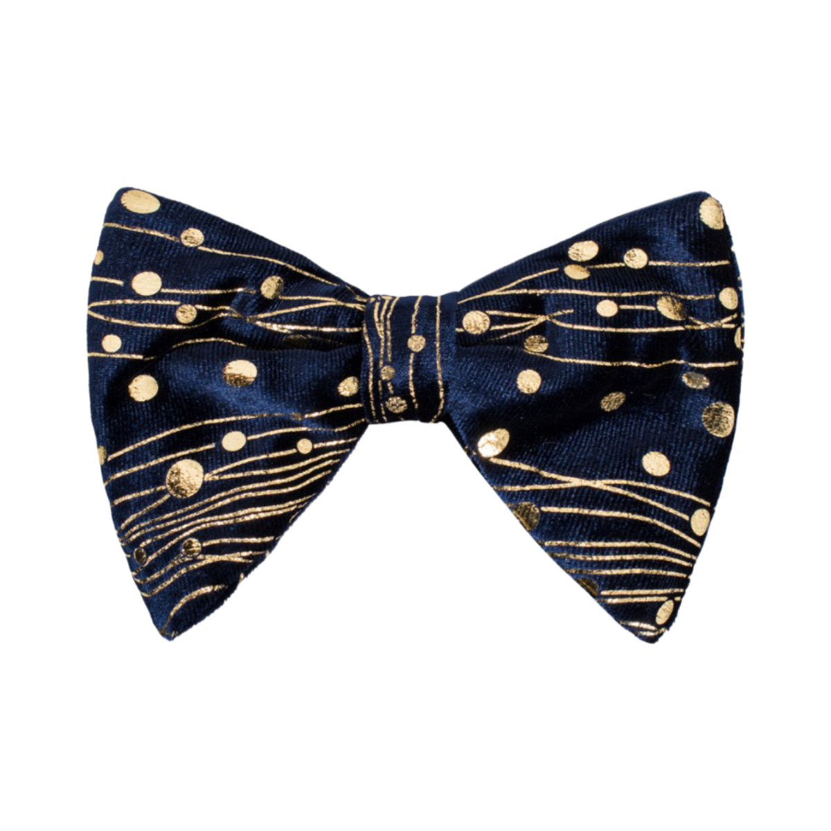 Barnaby Long Velvet Bow Tie - My Men's Shop