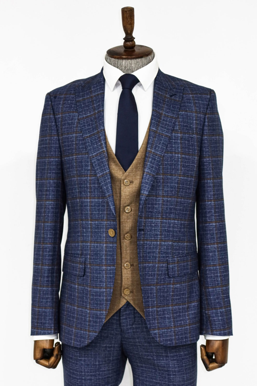 Ty-1422 MENS VESTED SUIT - My Men's Shop