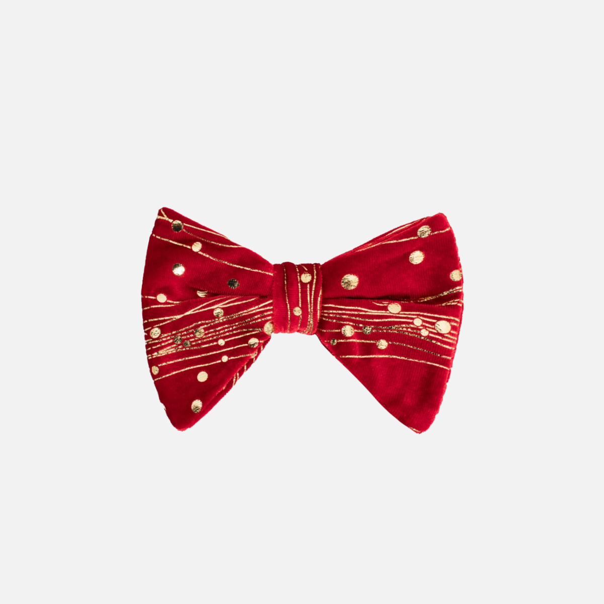Barnaby Long Velvet Bow Tie
