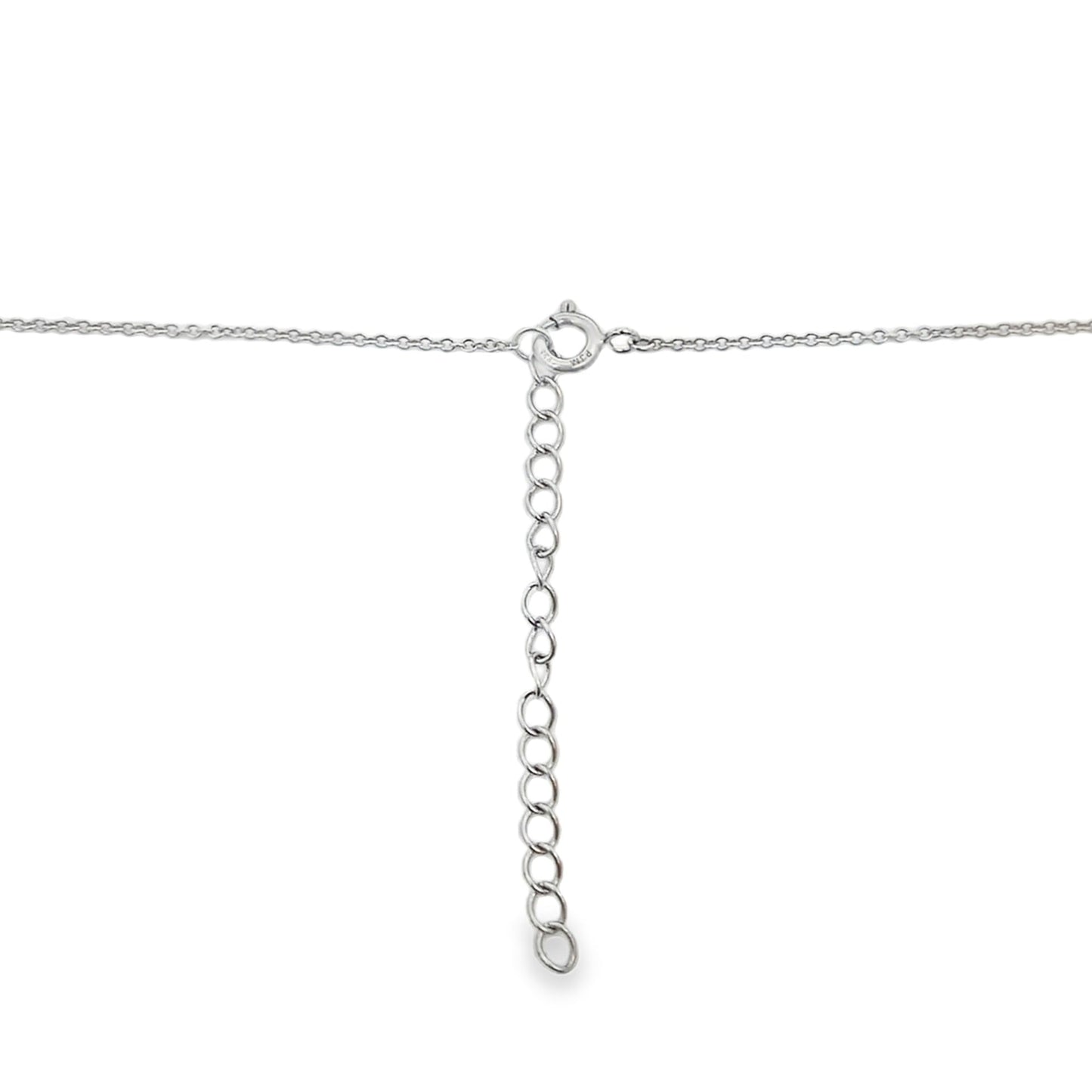 Colgantes de moda de circonita cúbica de plata de ley