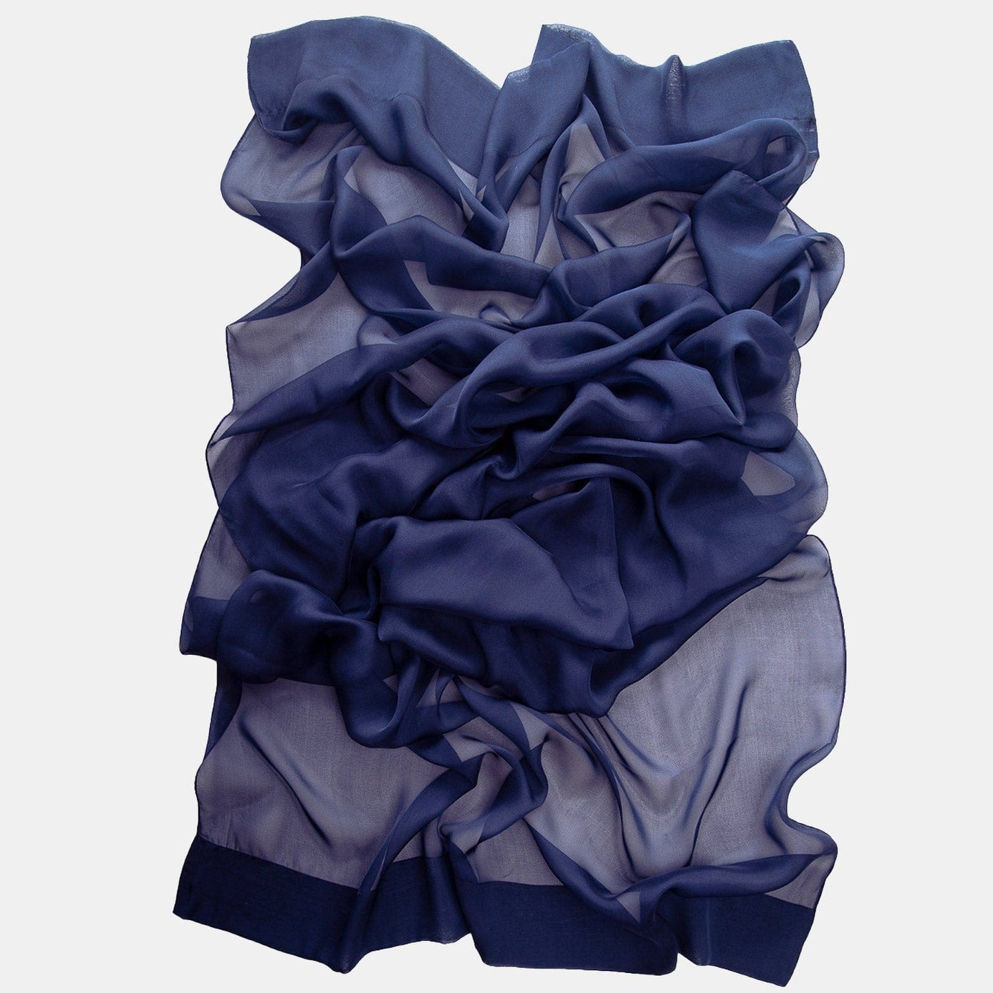 Carmen - Silk Scarf Shawl - Marine Navy - My Men's Shop