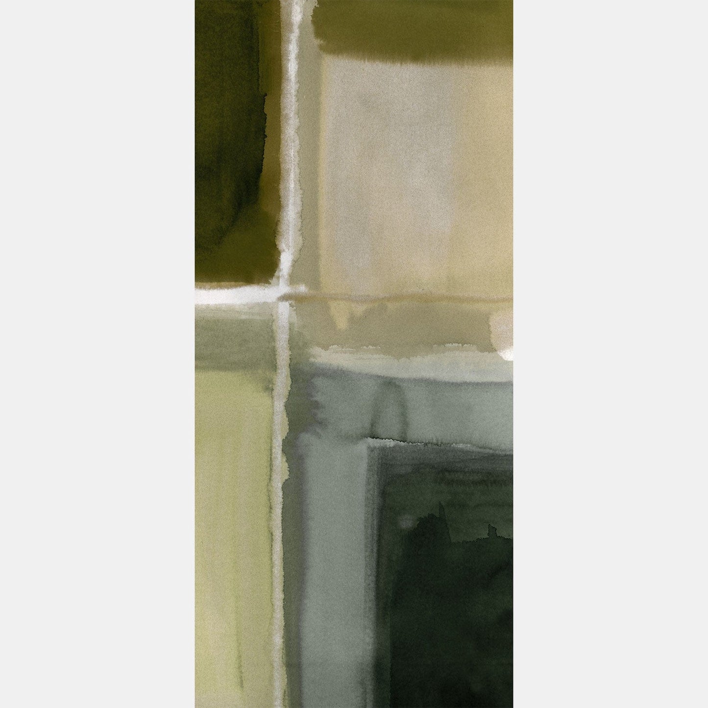 Vicenza - Wool Scarf - Olive Green